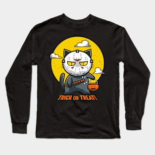 CATLLOWEEN: Trick or Treat! Long Sleeve T-Shirt